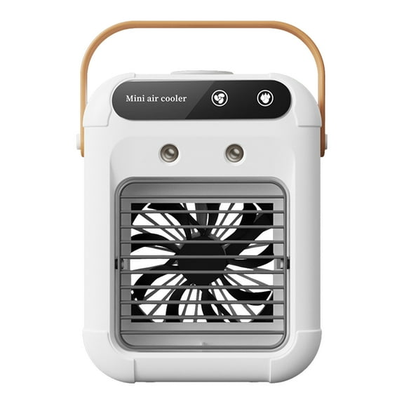 Portable Air Conditioners, 25W Rechargeable Mini Portable AC Unit, Small Air Conditioner Fan, for Room Office Desk Camping Car