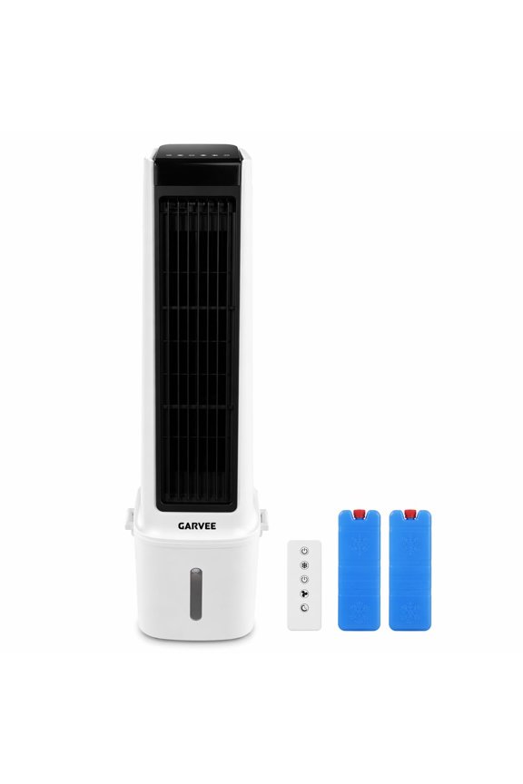 Portable Air Conditioners, 3 in 1 Evaporative Air Cooler, Swamp Cooler Fan with 4.5 Gal Water Tank, Remote & Timer, 3 Speeds, 120° Oscillation, Blows Cold Air for Home Office, Workshop and Garage