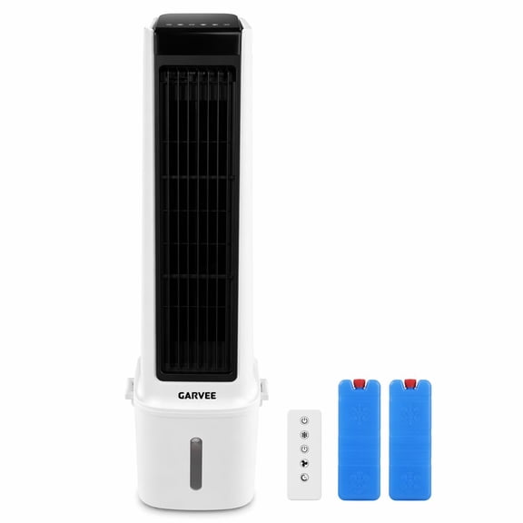 Portable Air Conditioners, 3 in 1 Evaporative Air Cooler, Swamp Cooler Fan with 4.5 Gal Water Tank, Remote & Timer, 3 Speeds, 120° Oscillation, Blows Cold Air for Home Office, Workshop and Garage