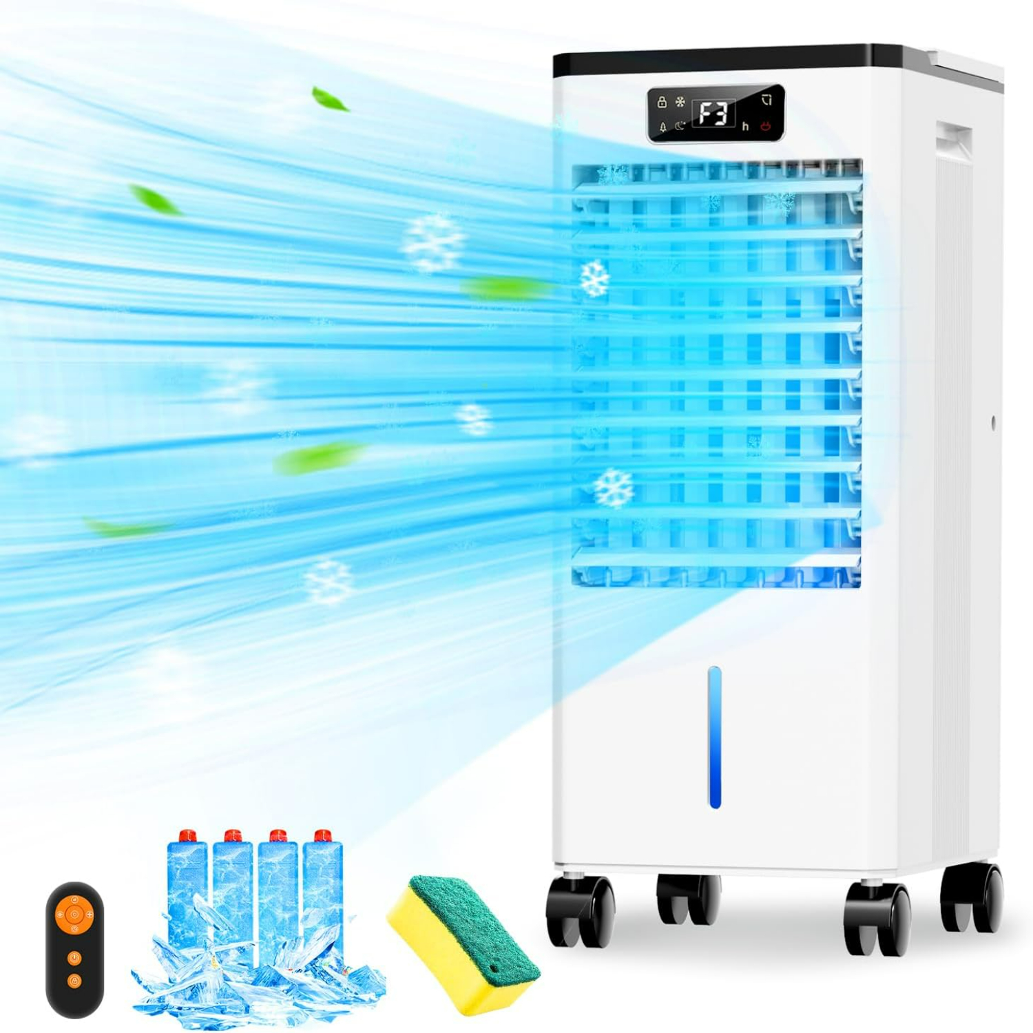 Portable Air Conditioners 3IN1 Evaporative Swamp Cooler Air