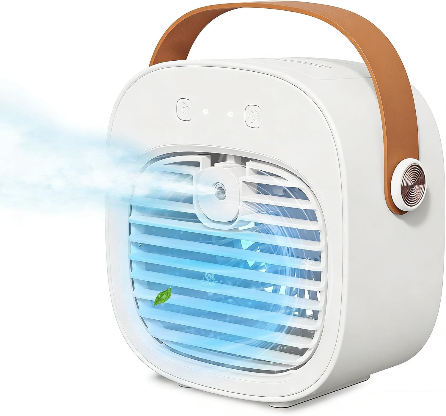 Portable Air Conditioners, 6000mAh Rechargeable Mini Air Conditioner, 3 ...