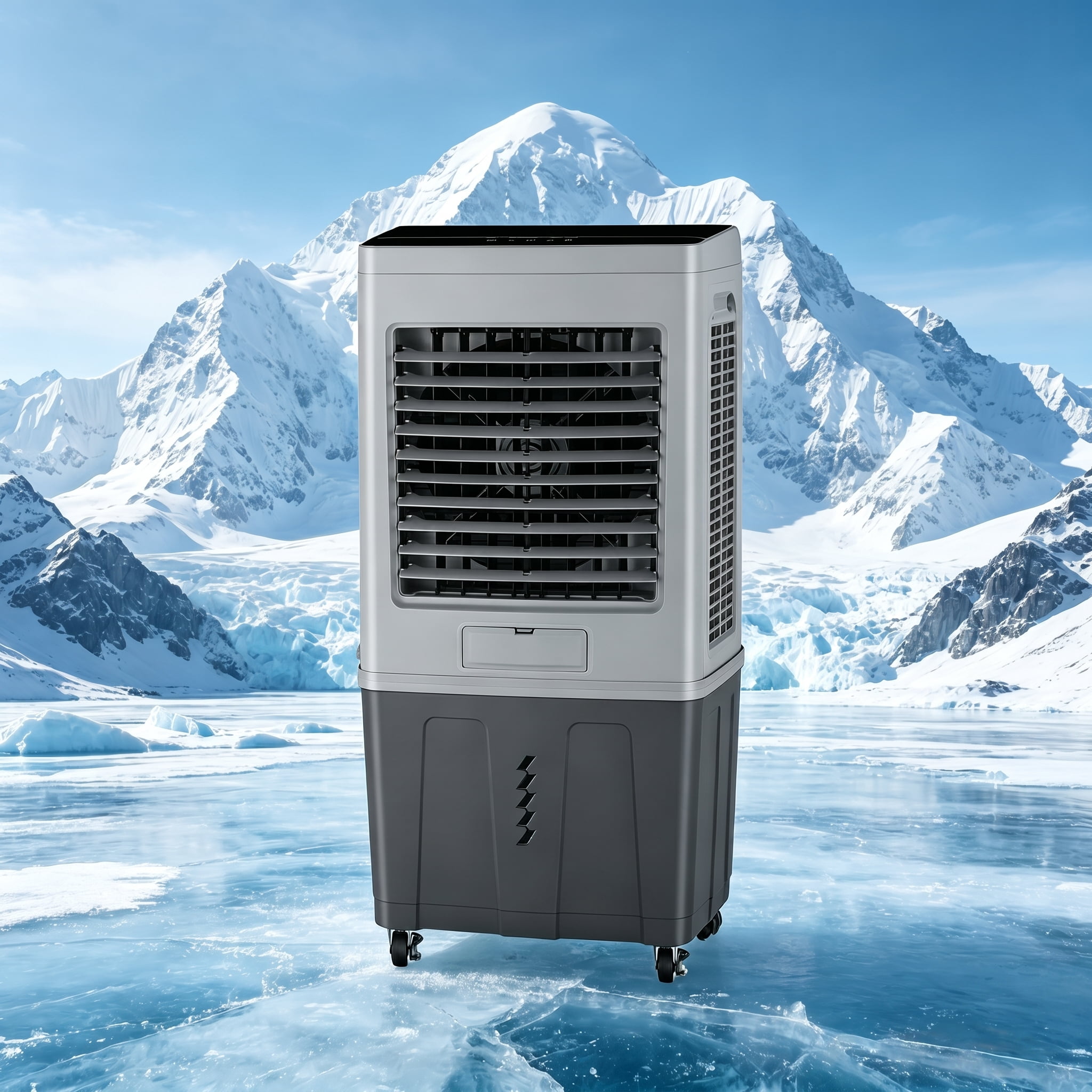 Portable Air Conditioners,7000 CFM Swamp Cooler with3 Speed, 120°Swing, 7.5H Timer, 13.74-Gallon Water Tank Evaporative Air Cooler Long Cooling for Garage, Yard, Indoor