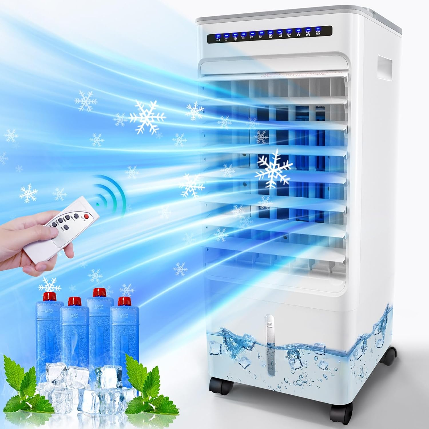 Portable Air Conditioners No Venting Required 4IN1 Indoor Air