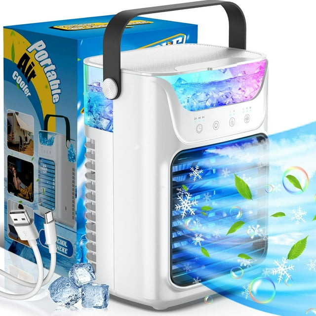 Portable Air Conditioners, Personal Evaporative Air Cooler Humidifier