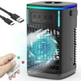 thumbnail image 1 of iFeiFan Portable Air Cooling Fan, 10 Sq Ft, Black,Personal Mini Air Cooler Fan for Desktop,Bedroom,Office, 1 of 9