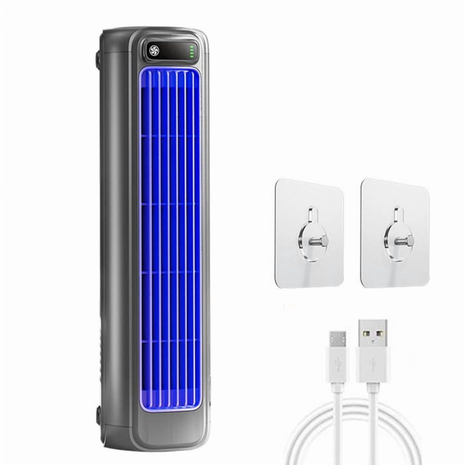 Portable Air Conditioning Cooling Fan Multiple Adjustable Gears Home Office Kitchen Cooling Fan Home Wall Mounted Fan,1*Fan 1*Data cable 2*Hook