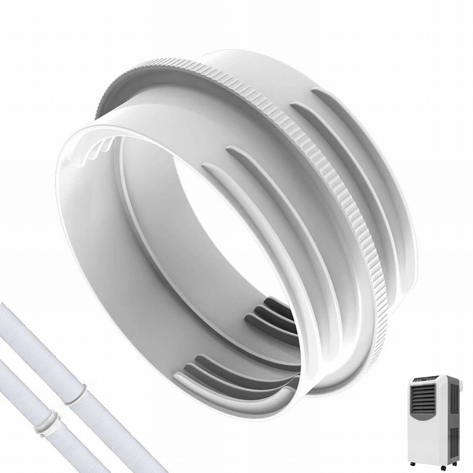 Portable Air Conditioning Exhaust Hose Adapter A/C Connector 130 mm ...