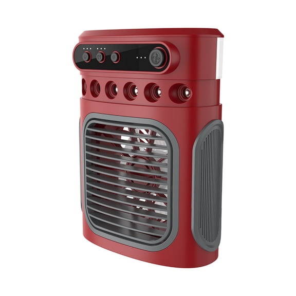Portable Air Conditioning Fan Humidifying Fan Desktop with Night Light Household Sprayer Refrigeration Conditioner