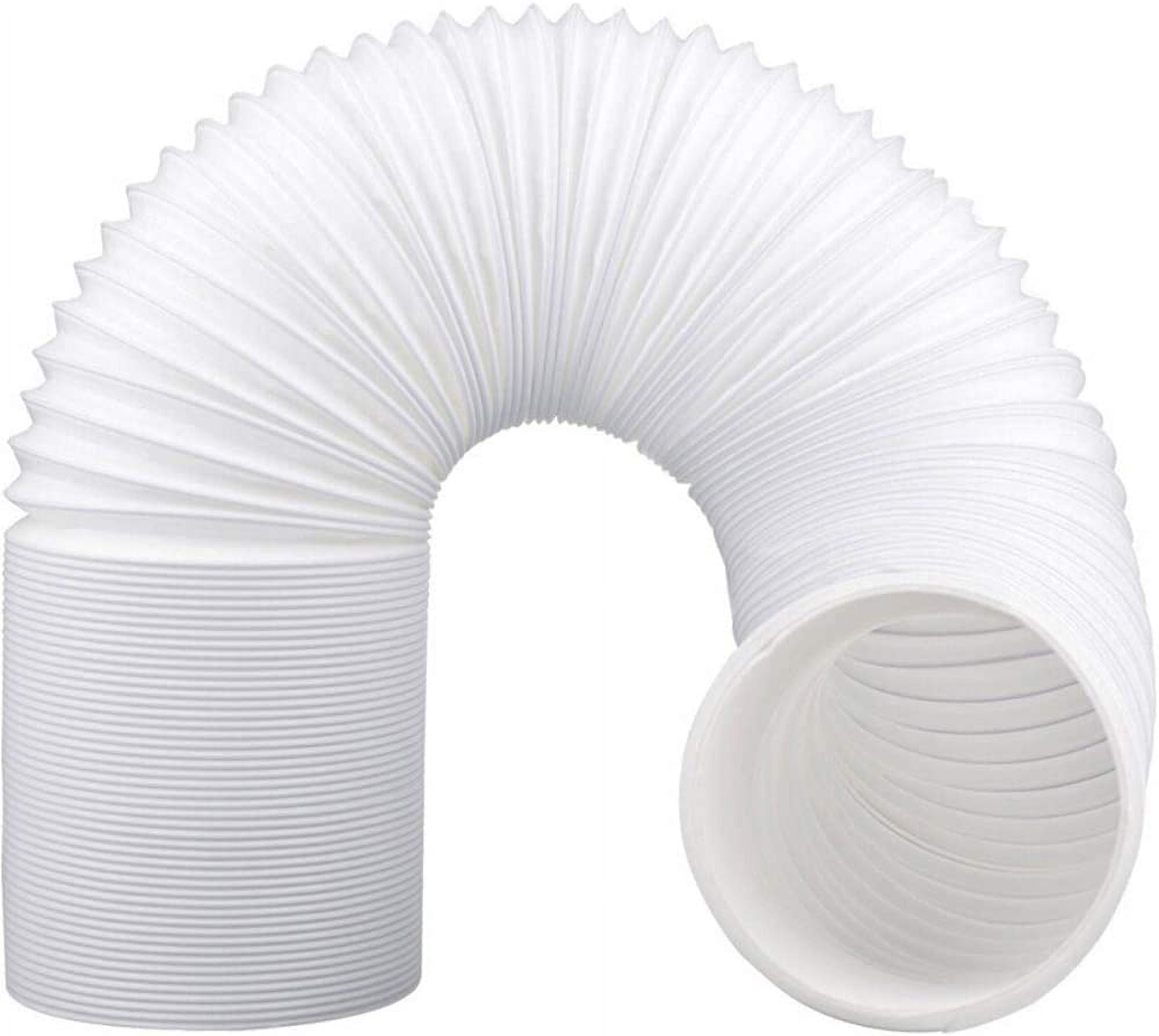 Universal Portable AC Exhaust Hose Extension - 1.5M Flexible Vent Pipe, 150mm Diameter, Counterclockwise Thread