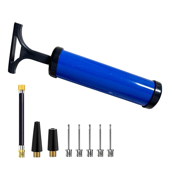 Portable Air Inflatable Kit with PIN Expansion Hose for Football Basketball Sports Pumping Quick Inflation Tool