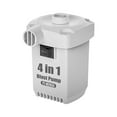 thumbnail image 1 of Portable Air Pump, Electric Inflator Deflator for Air Mattresses, Pool Floats, Boats and Camping Gear, Compact Rechargeable Pump with 3 Nozzles, Fast 260L/Min Inflation, 1 of 6