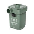 thumbnail image 1 of Portable Air Pump, Electric Inflator Deflator for Air Mattresses, Pool Floats, Boats and Camping Gear, Compact Rechargeable Pump with 3 Nozzles, Fast 260L/Min Inflation, 1 of 6