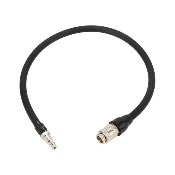 Portable Air Pump Extension Hose with Quick Connect Female Head for Car, Bike, Motorcycle - 60CM/23.62in Long