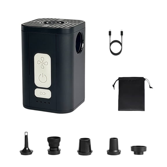 Portable Air Pump for Inflatables,Electric Ultra-Mini Pump Tiny Pump,2400mAh Rechargeable Inflate Deflate Pump with Camping Light for Pool Floats,Air Mattress,Sleeping Pads,Vacuum Storage Bags