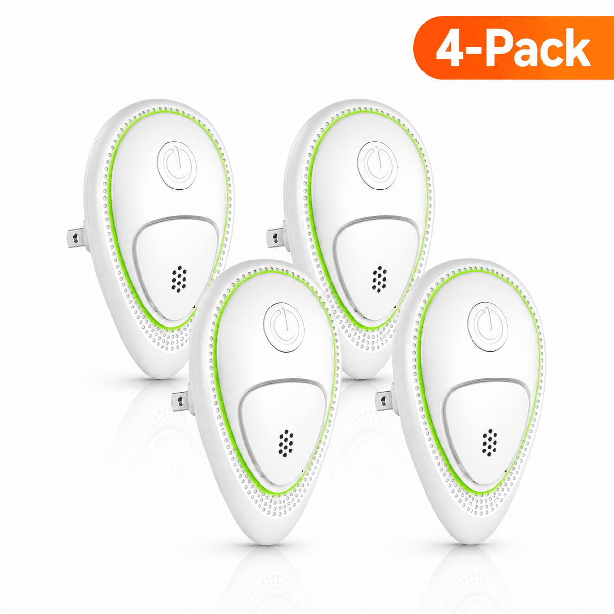 Portable Air Purifier for Allergies and Pets, Ionic Air Ionizer with Electrostatic Purification for Mold, Smoke and Odors, Small Room Plug-in Air Deodorizer for Nursery, Office and Travel