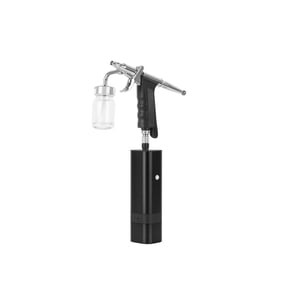 Airbrush Compressor Kit with Siphon Trigger Type Spray Gun for Art Model Body Paint Artist Makeup Nail Tattoos Cake Tools