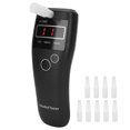 thumbnail image 1 of Portable Alcohol Tester for Safe Driving, Includes 10 Mouthpieces LCD Wine Breathalyzer, 1 of 8
