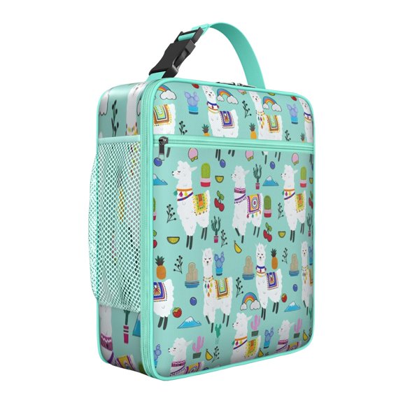 Portable Alpaca Lunch Cooler Bag – Waterproof & Leakproof Soft Thermal Tote for Commuting, Travel & Picnic