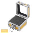 thumbnail image 1 of Portable Aluminum Alloy Mini Storage Box, Multi-purpose Transparent Display Jewelry Box, 1 of 14