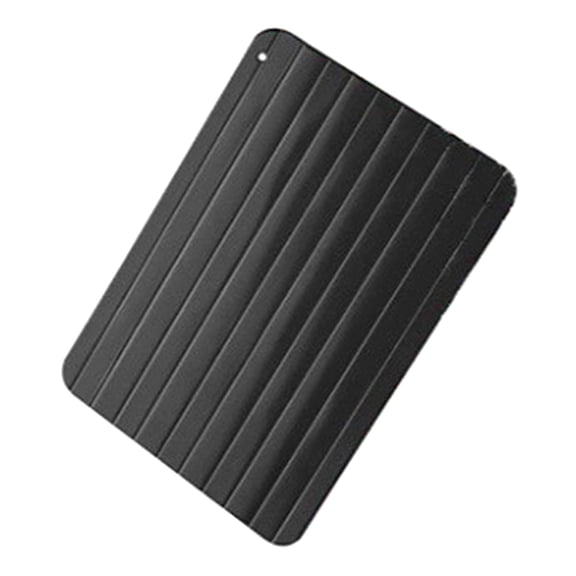 Portable Aluminum Defrosting Tray Fish Thawing Board for Quick Thawing of Fish and Vegetables in the Kitchens