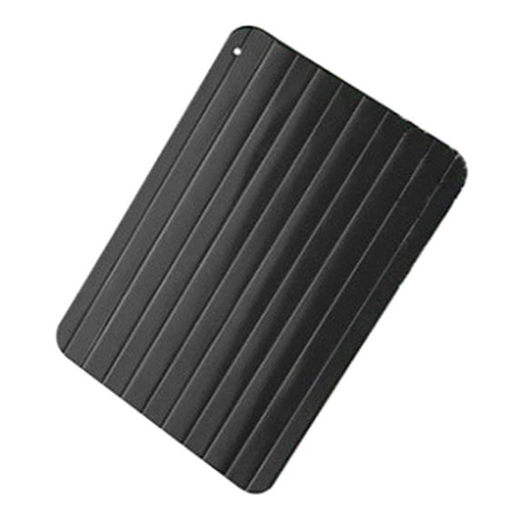 Portable Aluminum Defrosting Tray Fish Thawing Board for Quick Thawing of Fish and Vegetables in the Kitchens