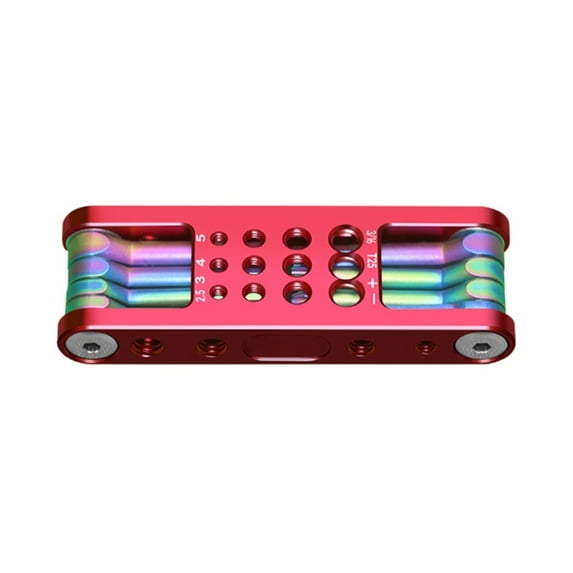 Portable Aluminum Folding Allen Wrench Kit M 3/4/5 M6 Screw Storage Adjustable Angle For Various Camera Components
