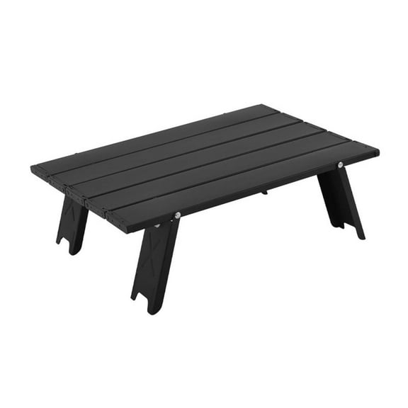 Portable Aluminum Folding Table For Camping Hiking Backpack Picnic Outdoor Compact Foldable Design