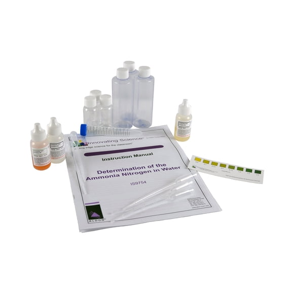 Portable Ammonium Nitrogen Concentration Water Testing Kit - Materials for 40 Tests