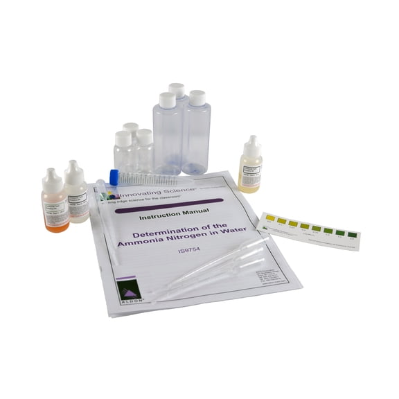 Portable Ammonium Nitrogen Concentration Water Testing Kit - Materials for 40 Tests