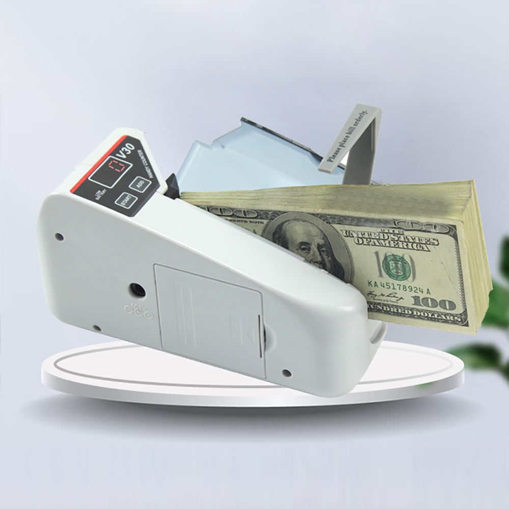 Portable And Convenient Banknote Cash Money Counting Machine Mini
