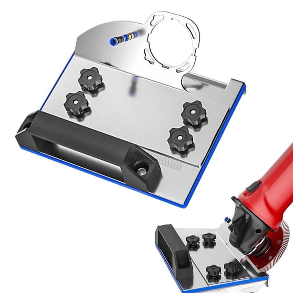 Portable Angle Grinder Chamfer Machine for Tiles, Stone & Woodworking - 45 Universal Seat, Efficient Chamfering Tool