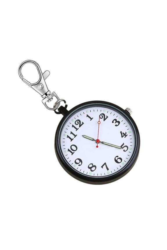 Portable Anti Shock Digital Keychain Timepiece For Outdoor Enthusiasts Seniors Traveler Lightweight Wearable Accessory