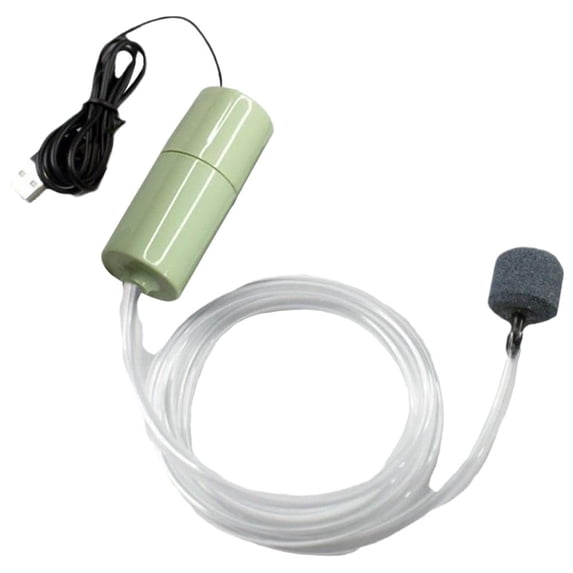 Portable Aquarium Pump with Buckle, Quiet and Low Power Consumption, Suitable for Outdoor Fishing, Aquariums and Ponds