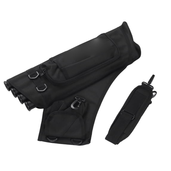 Portable Arrows Bag, Fine Sewing Arrows Storage Bag For Archery Sport Black