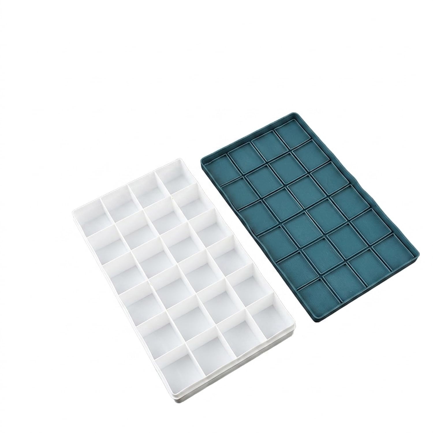 Portable Art Mixing Tray with Silicone Lid, PP Container for ...