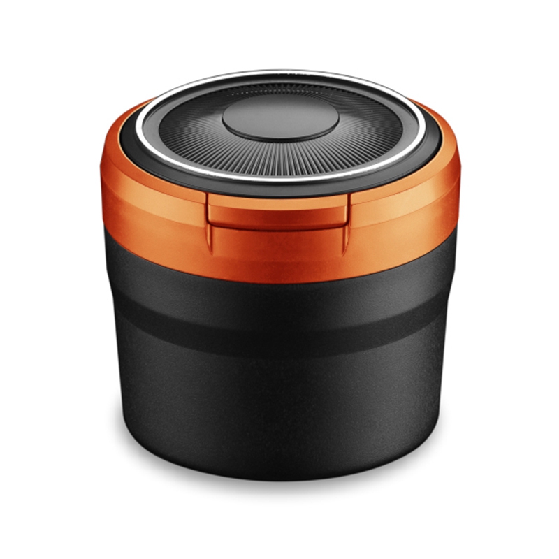 Portable Ashtray with LED Light Auto Cup Holder Ash Tray for Car