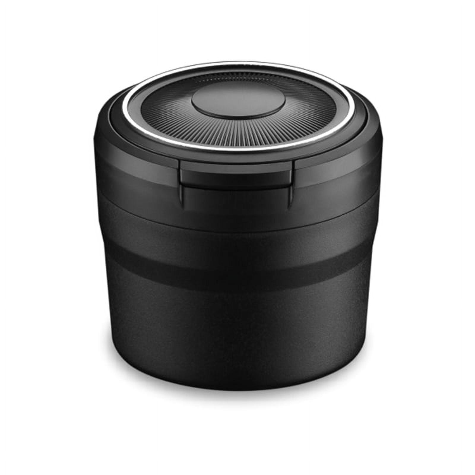 Portable Ashtray with LED Light Auto Cup Holder Ash Tray for Car