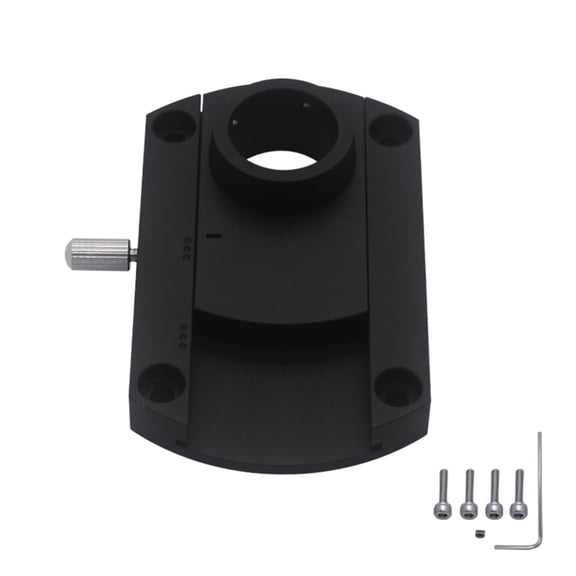 Portable Audio Accessory Aluminum Alloy Conversion Arm Metal HiFi-SME Plate 20mm Hole for Old Record Gramophone