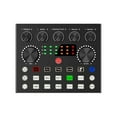 thumbnail image 1 of Portable Audio Device V8S Audio Mixer External Sound Card with 10 Sound Effect For Live Streaming PC Computer Phone Broadcasting ,Precision Control, 1 of 7