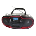 thumbnail image 1 of BOOMBOX - SUPERSONIC PORTABLE BOOMBOX W/CD/CASSETTEAM/FM RADIO- SC-745, 1 of 2