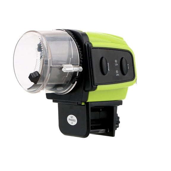 Portable Automatic Fish Feeder Tools Food Feeding Automat Fish Timer Feeder Plastic Home Aquarium ,Easy to Operate