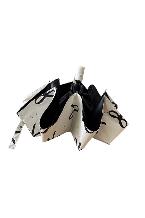 Portable Automatic Folding Rain and Sun Umbrella with Sun Blocker Windproofs Design for Rainy and Hot Days Shelter