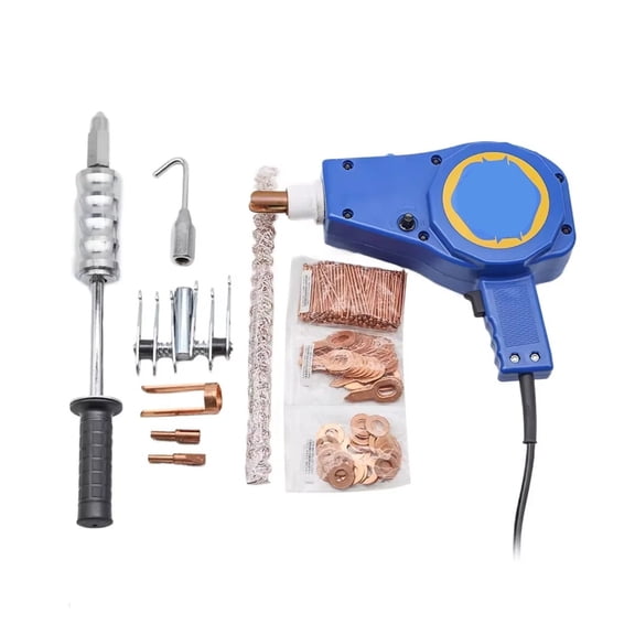 Portable Automobile Metal Plate Repairing Machine 6 Welding Modes Stud Welder Dent Repair Kit