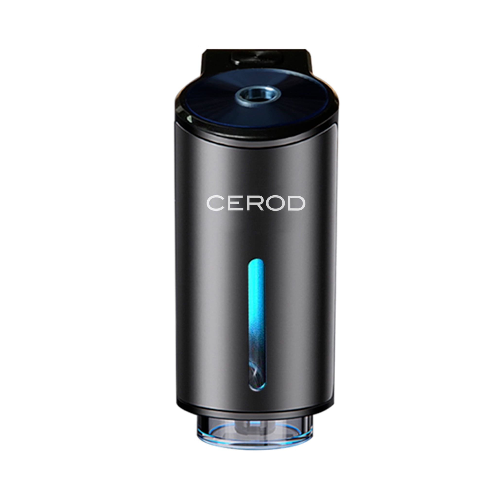 Portable Automotive Luxury Fragrance Oil Diffuser • Pre-Loaded with Turbo Lux Oil • Air Vent Clip Wireless Car Air Freshener - Rapid Recharge, Auto on/off, 10ml Glass Reservoir - Ride Share Accessory