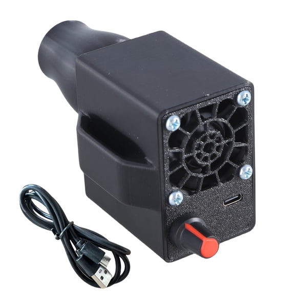 Portable BBQ Fan Air Blower Adjustable Speed 5V USB C Powered Barbecue Fan Air Blower Outdoor Camping Picnics Cooking