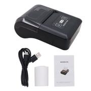 Portable BISOFICE Portable Mini 58mm Thermal Printer 2 Inch Wireless BT+USB Receipt Bill Ticket Printer With 57mm Print Paper Compatible With IOS For Restaurant Sales