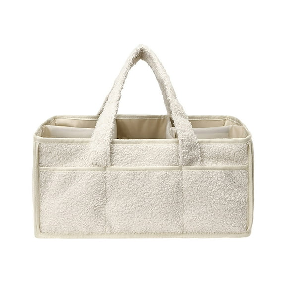 Portable Baby Caddy Organizer Durable Nursery Storage Changing Table Large Capacity Home Textile Storage