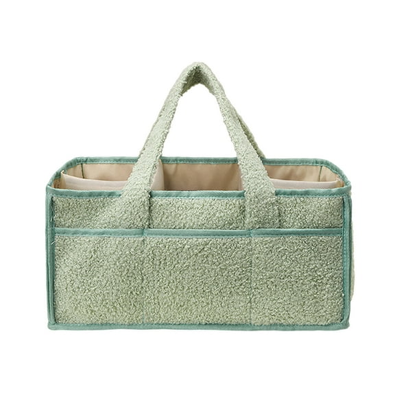 Portable Baby Caddy Organizer Durable Nursery Storage Changing Table Large Capacity Home Textile Storage