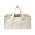 thumbnail image 1 of Portable Baby Caddy Organizer with Detachable Partition for Nursery Storage and, 1 of 3