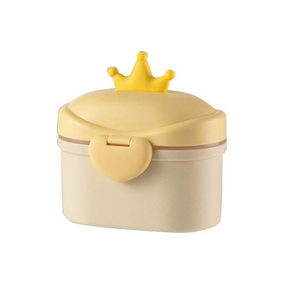 Portable Baby Food Storage Box BPA Free Formula Dispenser Cartoon Infant Milk Powder Box Toddler Snacks Cup